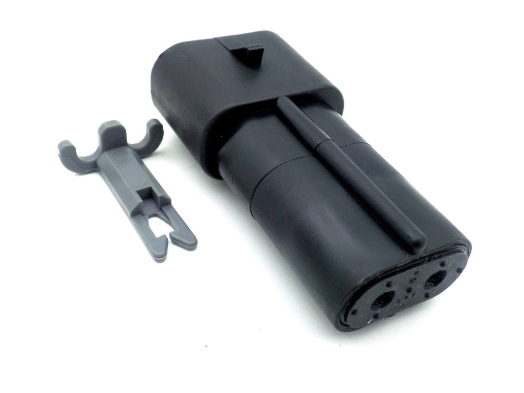 Connector Metri Pack 630 2 Way 2.5 - 3.5mm terminals K-16 - Image 3