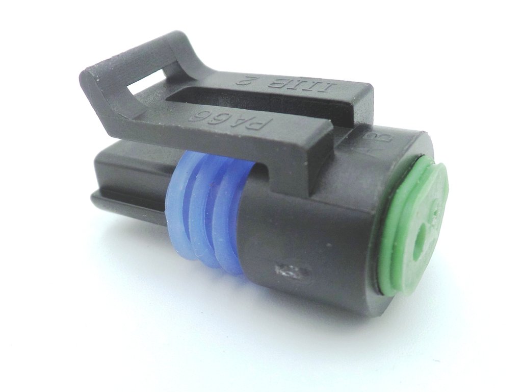 Connector Ford 2 Way Door Lock Actuator Black Plug - Image 2