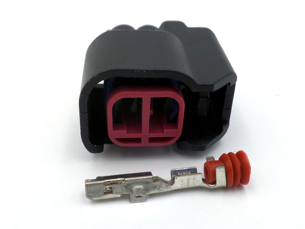 Connector 2 Way EV6 EV14 USCAR Injector Plug EPC A-2