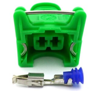 Connector 2 way JPT EV1 Green Female Plug K-20