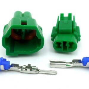 Connector 2 Way MT Sealed Green Wiring Plug L-22