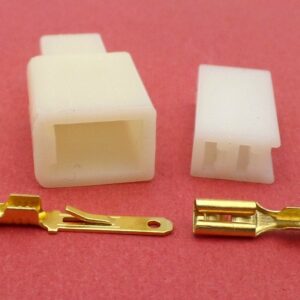 Connector 2.8mm 2 Way 1970's MTW Motorcycle Wiring Loom J-1