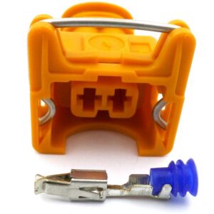 Connector 2 way JPT EV1 Orange Female Wiring Plug K-20
