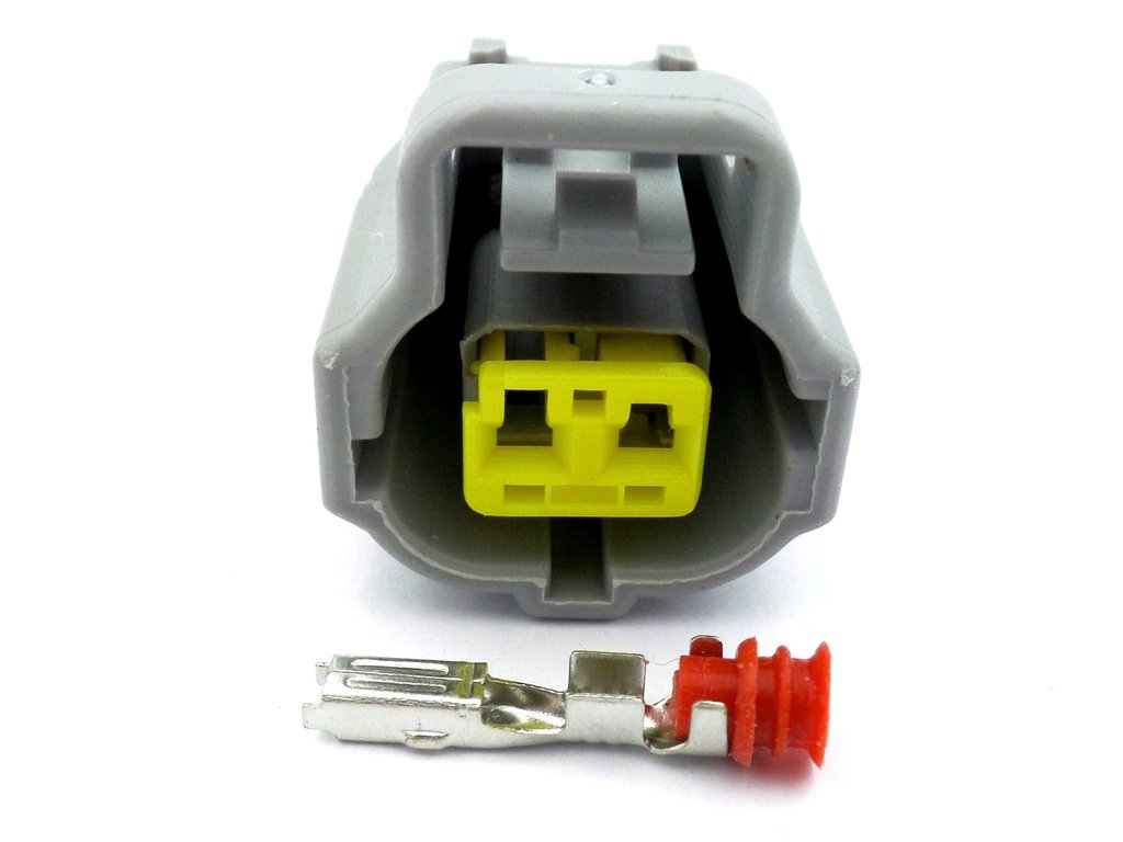 Connector 2 Way Toyota Water Temp Sensor Plug D Key K-24 - Image 2