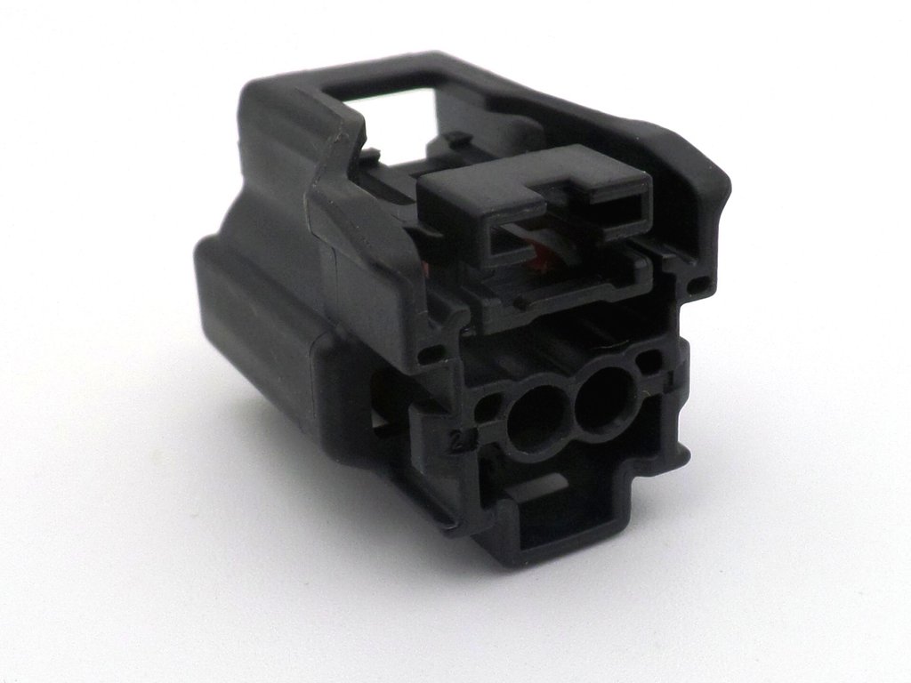 Connector 2 Way Black Mini Size Vehicle Wiring Plug B-10 - Image 2