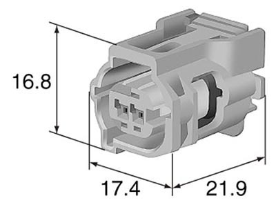 Connector 2 Way Female Wiring Loom TS Plug L-1 - Image 4