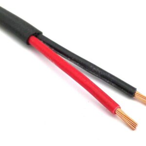 Cable 2mm² 25 Amp 15 AWG 12v DC Flat Twin Car Auto Led U-19