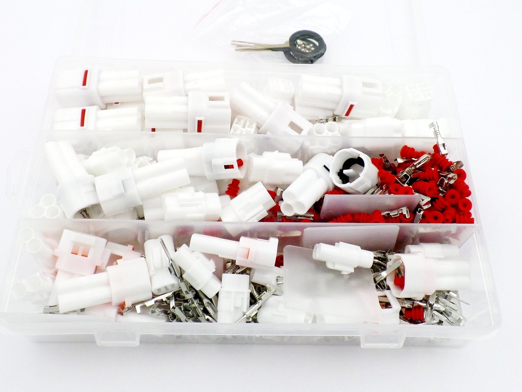 Connectors MT 2.3mm White Automotive Wiring Loom 30 Kit N-5