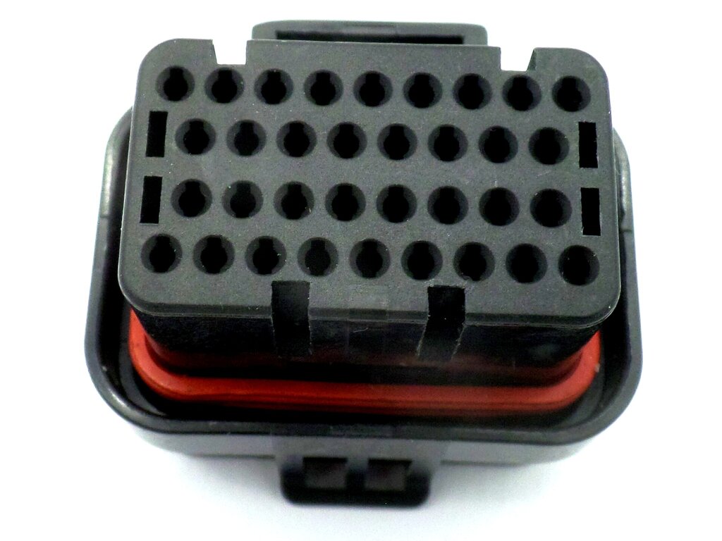 Connector 34 Way Amp Superseal ECU CDI Wiring 4 Key K-13 - Image 3
