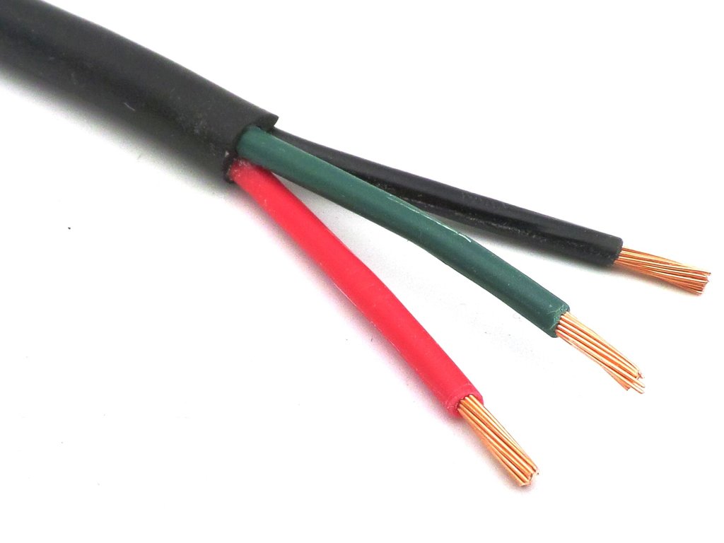 3 core 1.5mm 12v automotive cable