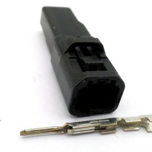 Connector 3 Way Male Black Suzuki Yamaha Indicator Plug