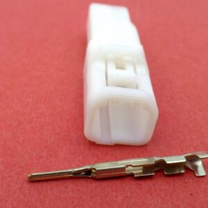 Connector 3 Way Male White Suzuki Yamaha Indicator Plug