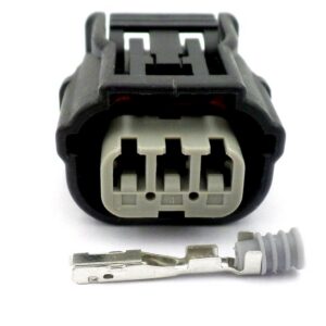 Connector 3 Way Female HX 040 Top Slot Map Sensor Plug C-8