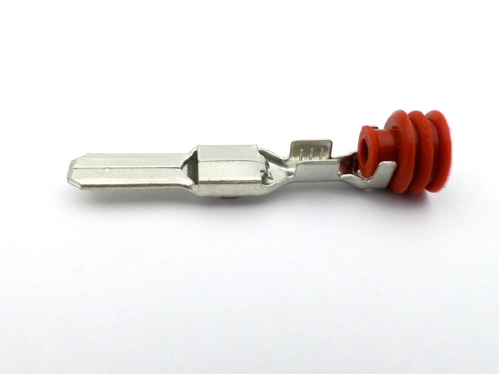 Connector 3 Way Male TS 4.8mm Fan Wiring Loom Plug K-26 - Image 3