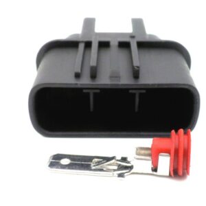 Connector 3 Way Black Male Rectifier FH020AA FH012AA L-31