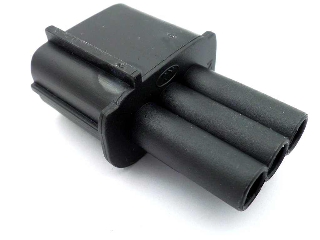 Connector 3 Way HX Male Wiring Loom Harness Plug B-10 - Image 2