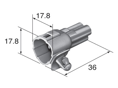 Connector 3 Way Tri Speed Gear Sensor Plug with Mount D-5 - Image 5