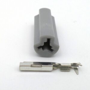 Connector 3 Way Female Grey Suzuki Yamaha Indicator T5-2