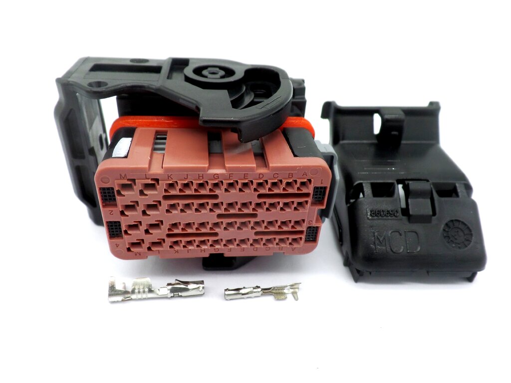 Connector 48 Way Brown CMC Vehicle ECU Wiring Loom Plug K-17