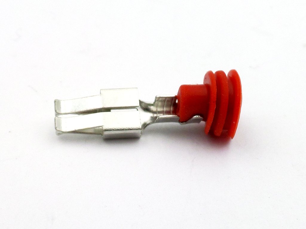 Connector 4 way VW Corrado female headlight harness L-32 - Image 3