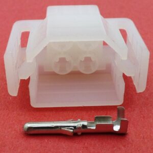 4 way Yamaha RD XS YPC 4 way male round pin connector G-2