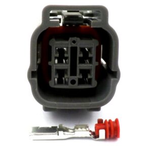 Connector 4 Way Female Kawasaki ZZR1400 Relay Box Loom J-6
