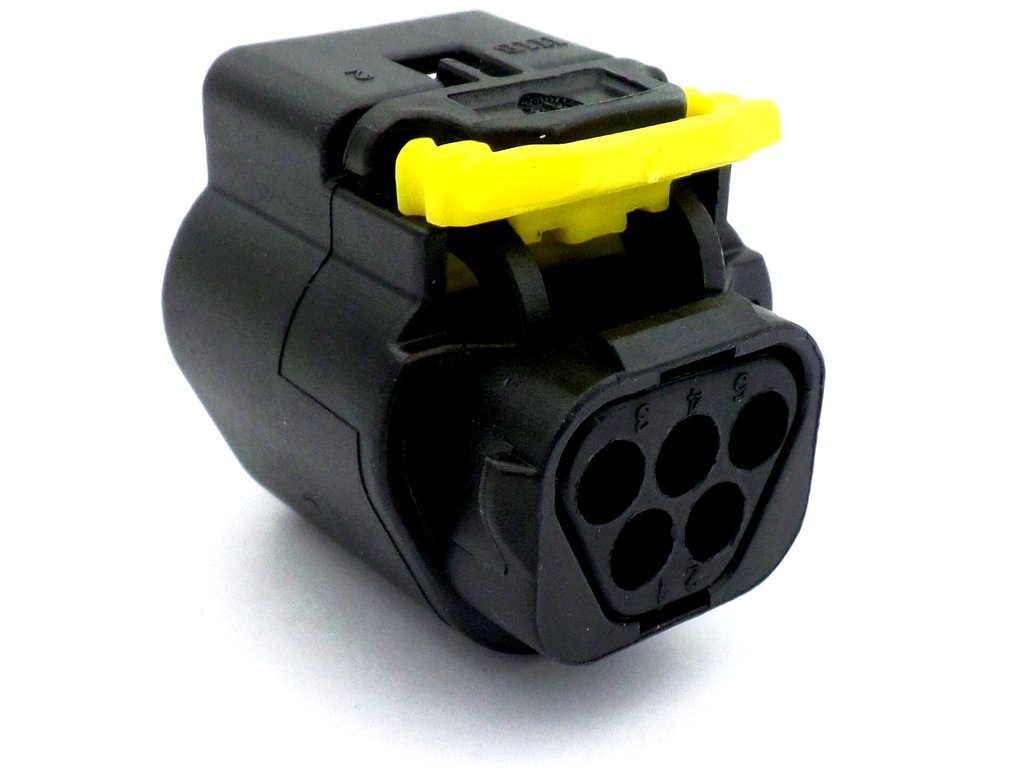 Connector 5 Way Pressure Sensor Wiring Purple Lock X-5 - Image 2