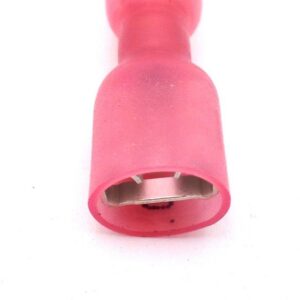 Terminal Red Heat Shrink Female Spade Connector N-8