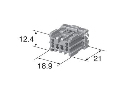 Connector 6 Way Honda CBR1000RR Female Handle Bar Plug L-25 - Image 4