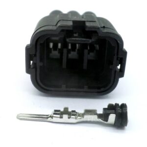 Connector 6 Way HM Black Suzuki Ignition Switch Wiring L-29