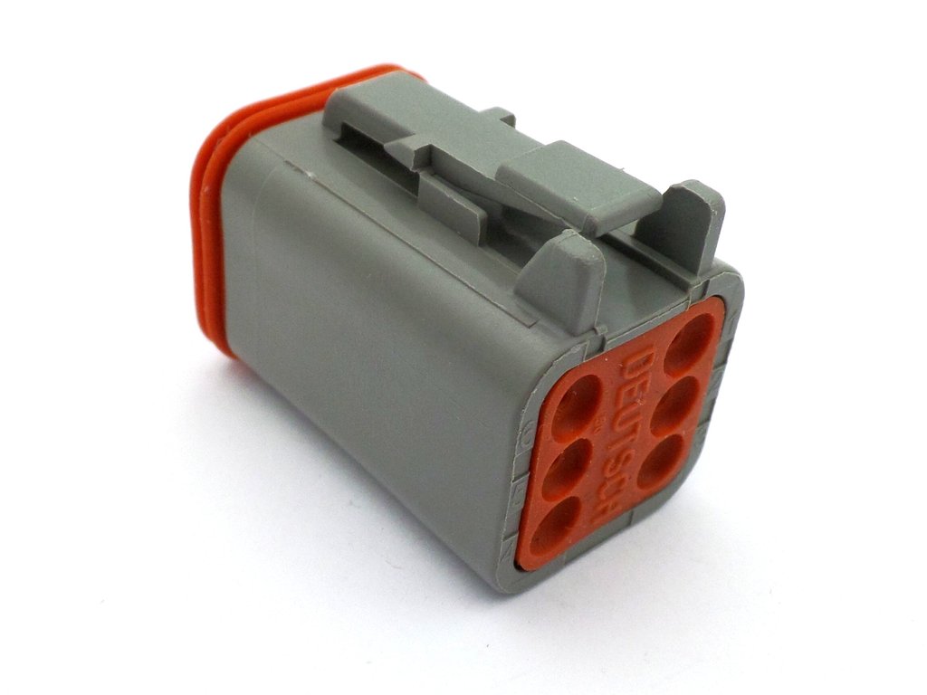 Connector DT 6 Way Bulk Head Wiring Loom K-30 - Image 3