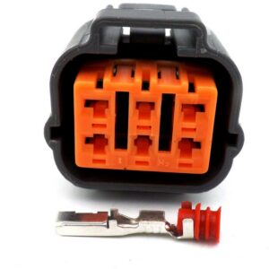 Connector 6 Way Ford 3U2Z-14S411-BGAA Wiring Loom Plug K-21