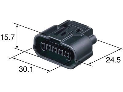 Connector 6 Way Honda Pedal Position Sensor Wiring Loom C-4 - Image 4