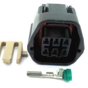 6 Way Yazaki SSD Female Wiring Loom Harness Connector L-1
