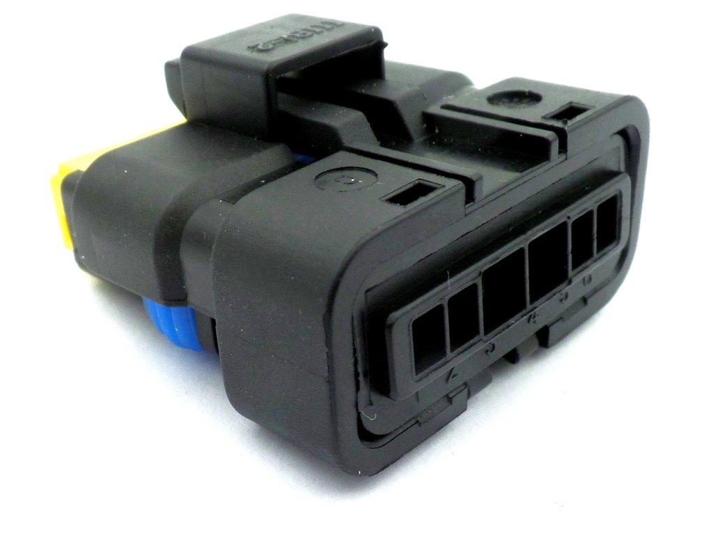Connector 6 Way Miraglio Window Reg Fuel Pump Plug B-7 - Image 2