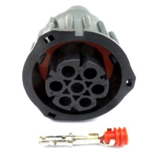 Connector 7 Way Boxer Jumper Ducato Rear Light Angled Plug