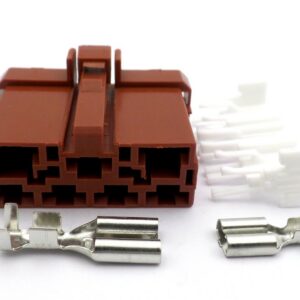 Connector 7 Way Brown 8.0mm HD Female Harness Rectifier C-2