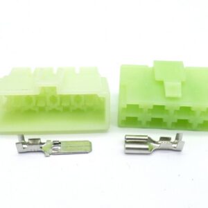 8 way 6.0mm latched motorcycle wiring harness connector L-36