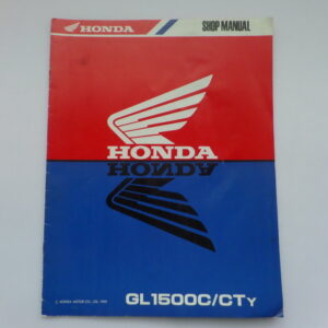 Workshop Manual Used Honda GL1500C CTy Factory Addendum