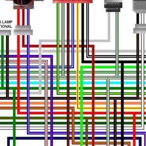 Honda VTX1300S 2002 UK Spec Colour Wiring Diagram