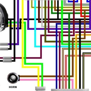 Yamaha FJ1100 1984 - 1985 USA Spec Colour Wiring Diagram