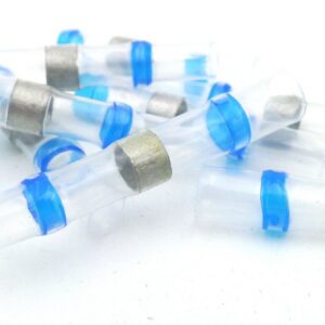 Terminal Blue heat shrink solder butt 1.5 2.5mm 10 Pack N-7