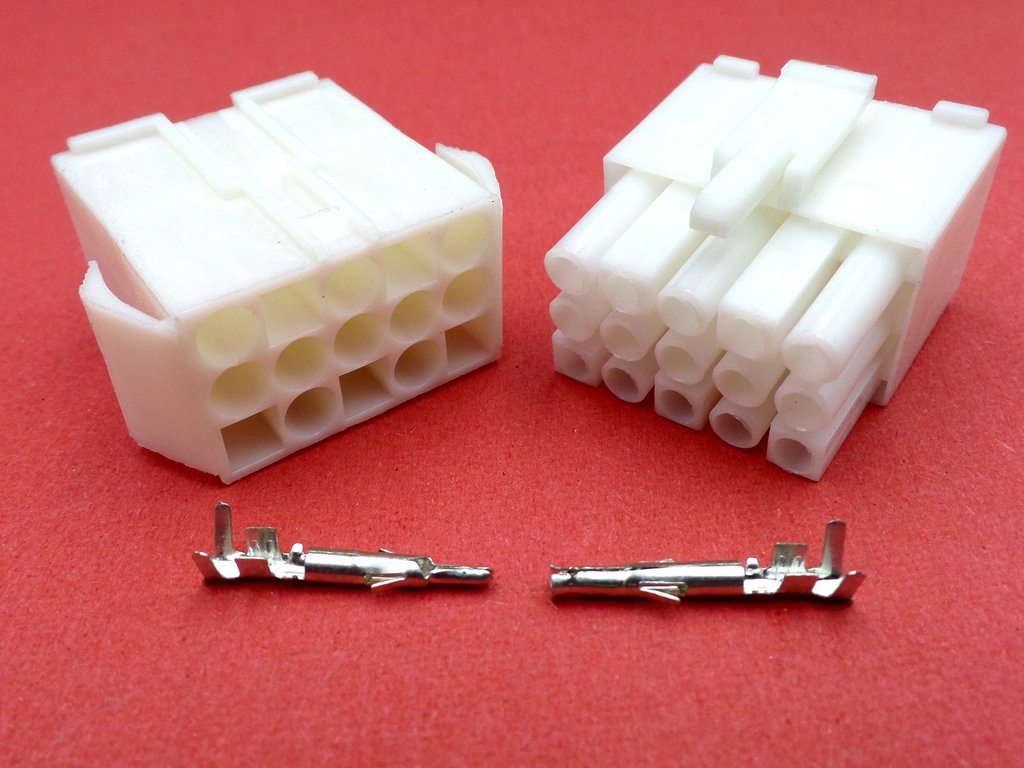 Connector 2.8mm 15 Way 12v CCM Motorcycle Wiring Loom K-25
