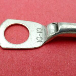 Terminal 10mm² M10 Tinned Copper Tube Cable Ring L-14