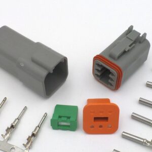 Connector DT 6 Way Wiring Loom DT04-6S DT04-6P K-31