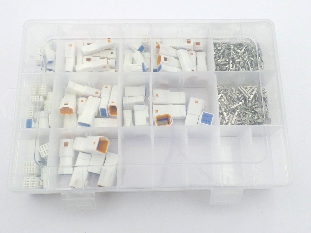 Connector Ducati KTM MV Wiring Loom White 40 Set N-13 - Image 2
