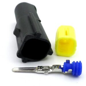 Connector Econoseal Series 1 Way Male Wiring Loom Plug K-32