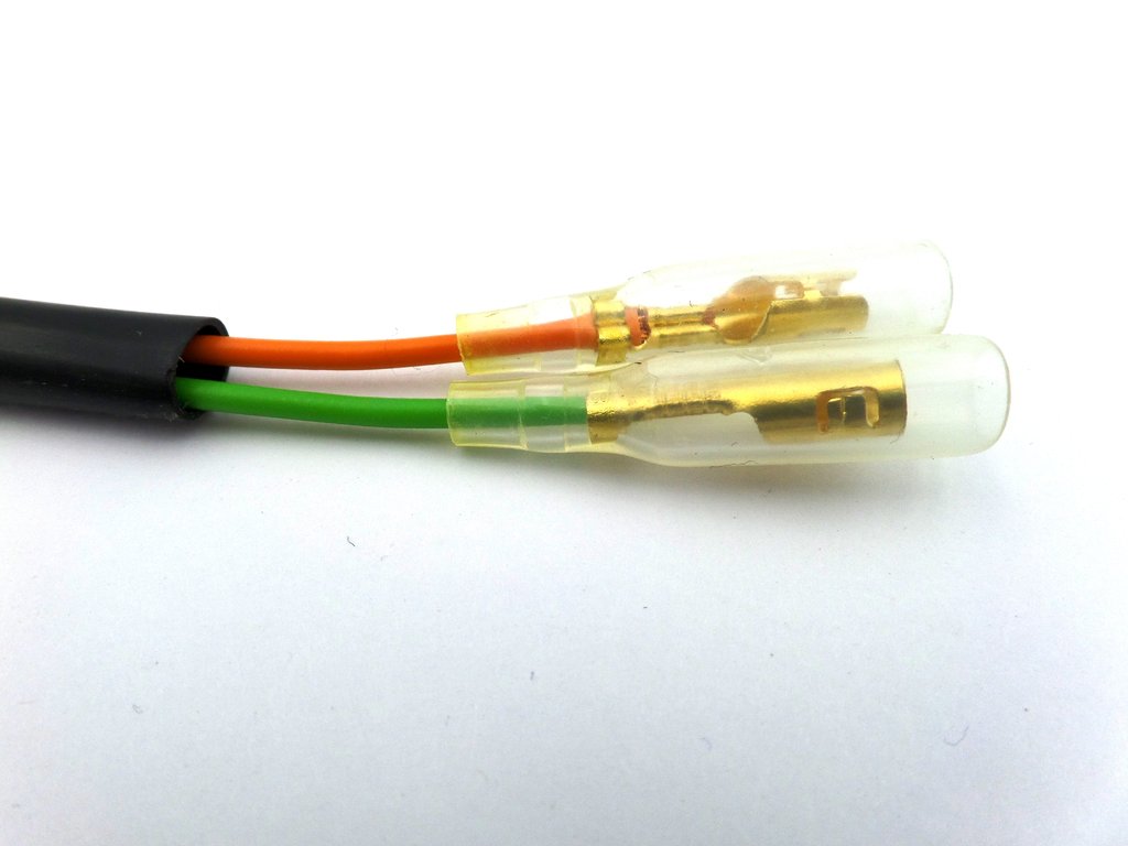 Kawasaki Indicator Turn Signal Orange Adaptor Pigtails K-22 - Image 3