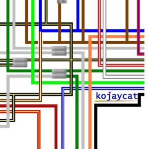 Kawasaki KH250 S1B S1C S3 S3A US Spec Colour Wiring Diagram