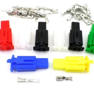 Connector 2.8mm 2 Way Coloured MTW Motorcycle Wiring L-5